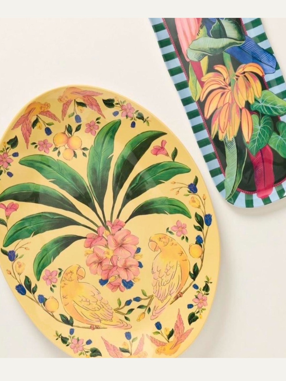 NWT Farm Rio × Anthropologie
Melamine Oval Platter